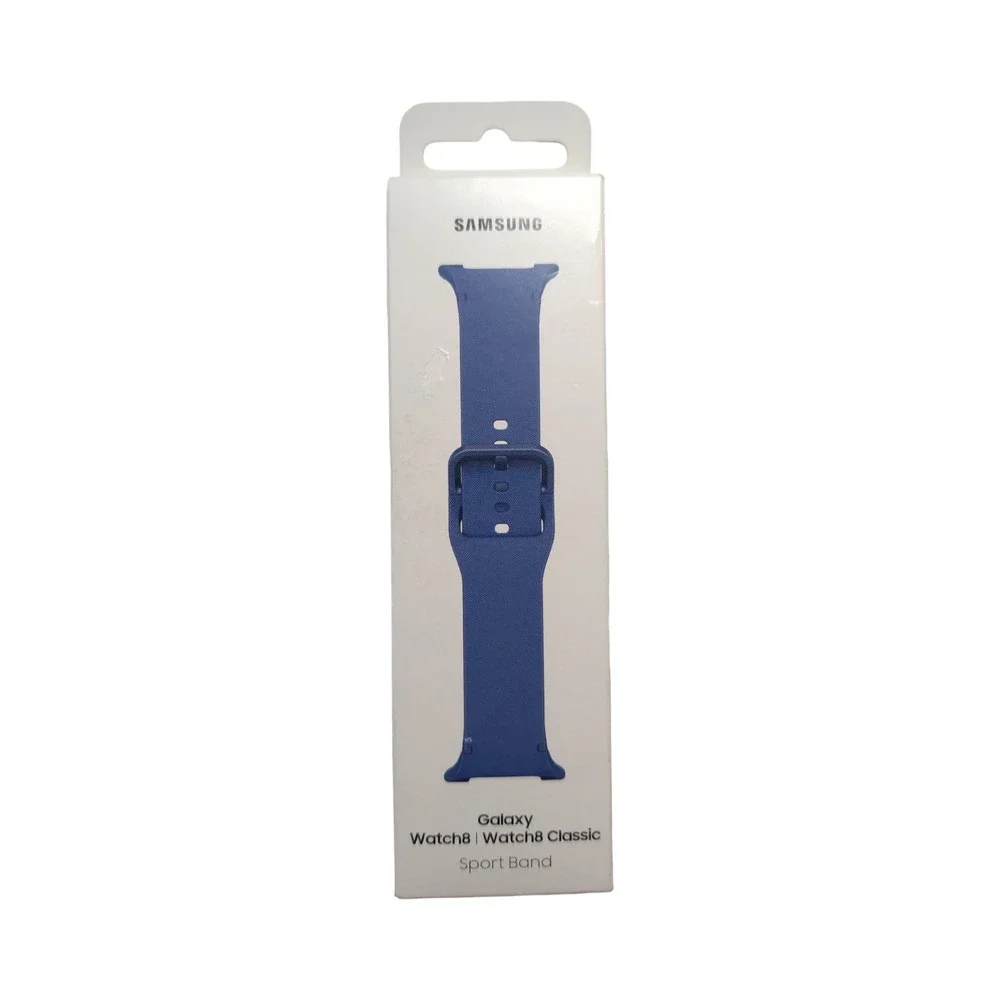 Oo1-O Samsung Sport Band for Galaxy Watch8 & Watch8 Classic M/L - Blue